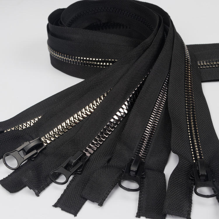 Electroplated Tooth Openend Resin Roll Plastic Zipper EVERNICE ZIPPER