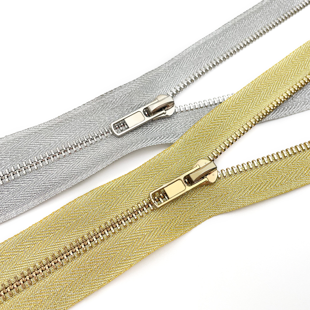 Sliver Teeth And Tape Metal Zipper EVERNICE ZIPPER